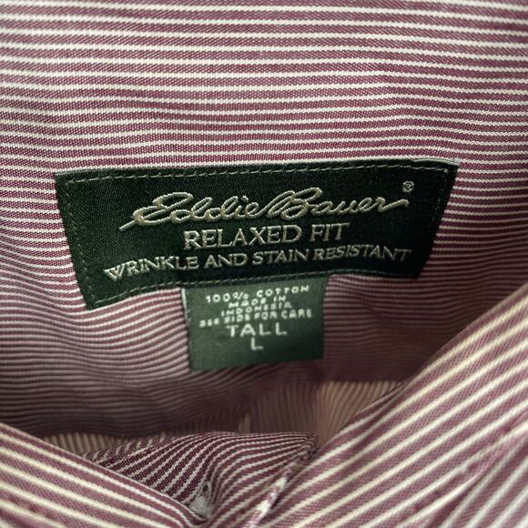 Eddie Bauer Shirts Men’s Tall Large Button Up Bundle Office Career Collegiate - Picture 9 of 16